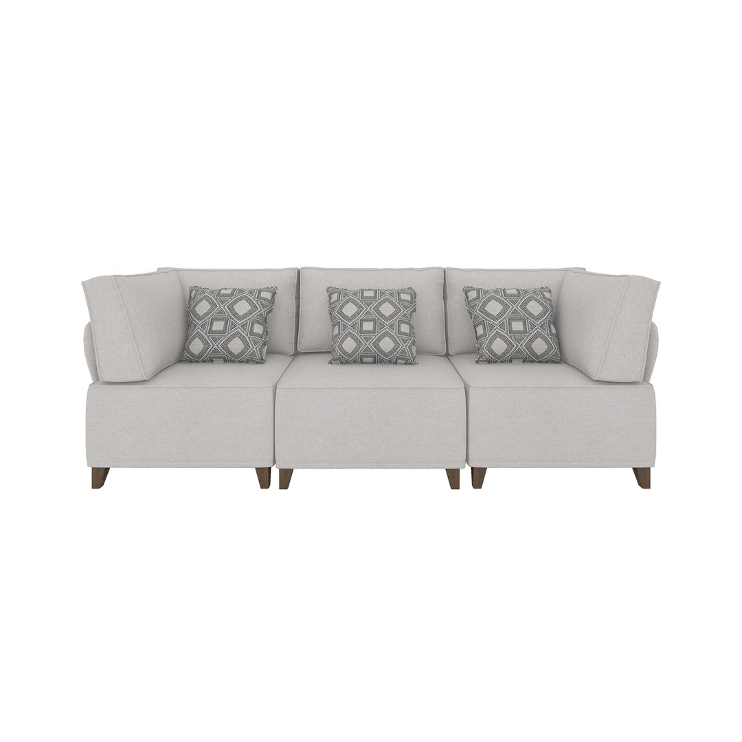 Flexion 3-Piece Sofa – Premium Modular Sectional with Washable Slipcovers - FlexionHome
