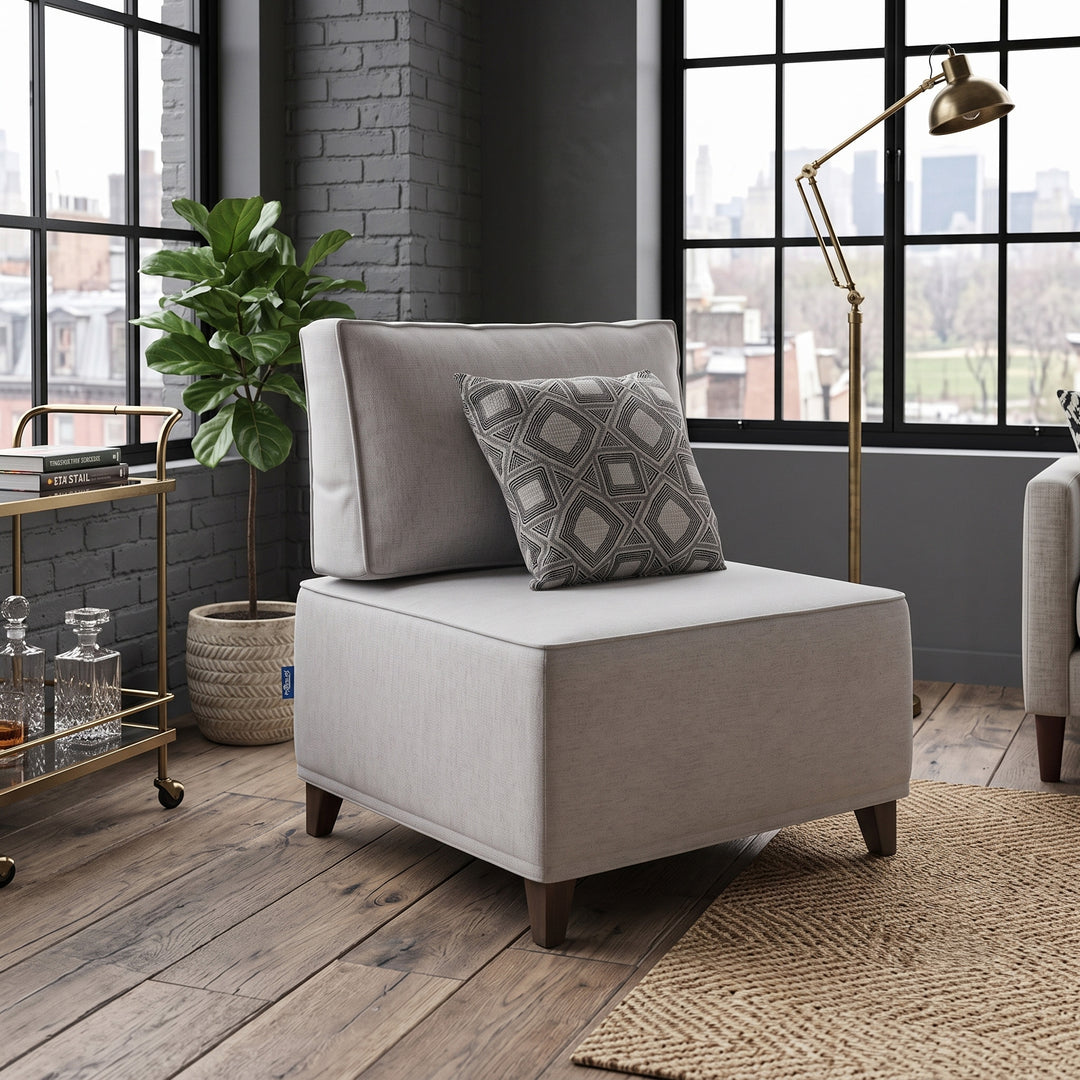 Flexion Home Indoor Modular Armless Chair - FlexionHome