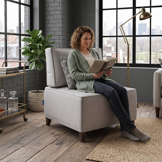 Flexion Home Indoor Modular Armless Chair - FlexionHome