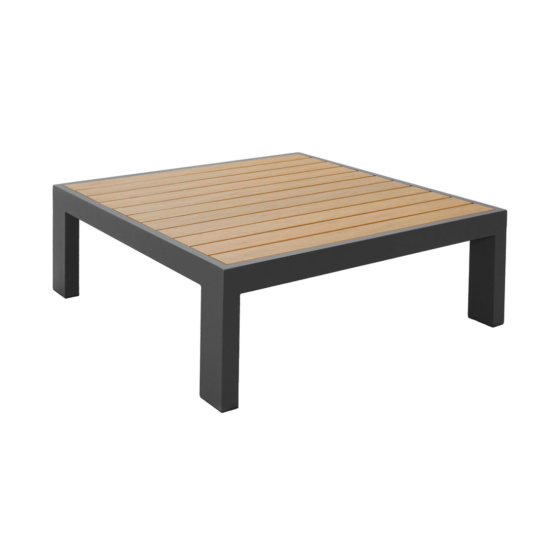 Flexion Home Newport Stand‑Alone ChromWood™ Coffee Table - FlexionHome